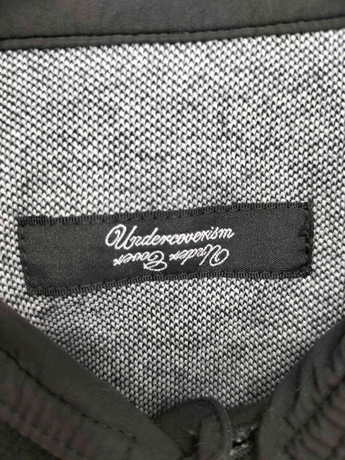 アンダーカバーイズム UNDERCOVERISM 素材切替 稲妻刺繍 半袖ポロシャツ メンズ 2