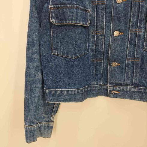 アーペーセー A.P.C. 2nd型 赤耳 フラップポケット デニムジャケット Gジャン メンズ import:S
