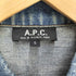 アーペーセー A.P.C. 2nd型 赤耳 フラップポケット デニムジャケット Gジャン メンズ import:S