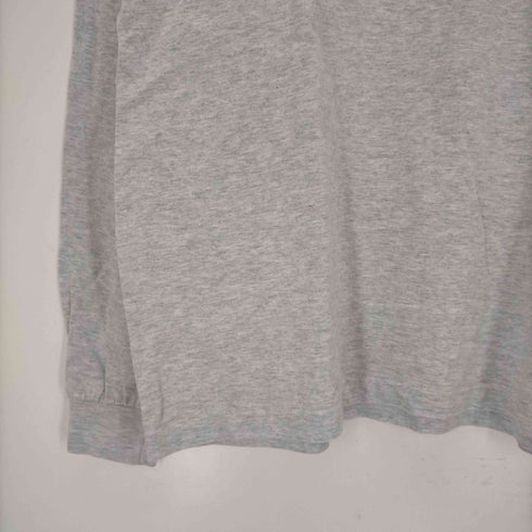 プリントクルーネック L/S Tシャツ メンズ