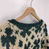 ワイズ Ys 80S 初期タグ HAND KNIT ノルディック柄 ローゲージ ウール ニット レディース