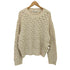 ザラ ZARA ポップコーン ローゲージ プルオーバー クルーネック ニット レディース import:L