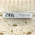 ザラ ZARA ポップコーン ローゲージ プルオーバー クルーネック ニット レディース import:L