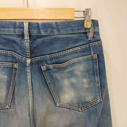 アーペーセー A.P.C. 90S ボタンフライ ストレート セルビッチ デニム パンツ メンズ 32
