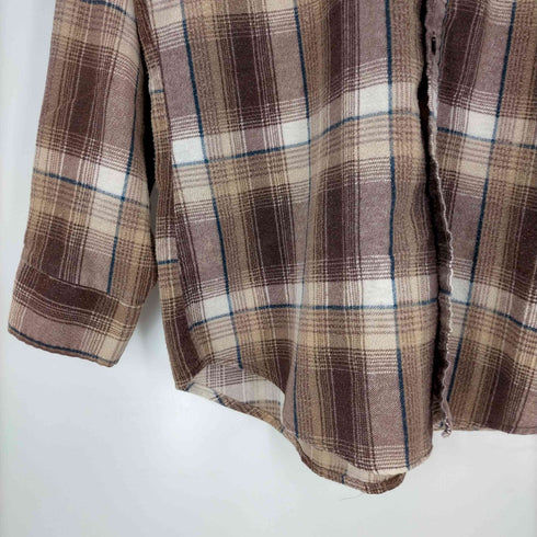 シアーズ Sears 70~80s レギュラーカラー チェックシャツ メンズ 15-15 1/2