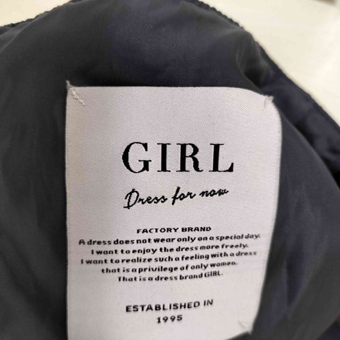 GIRL フラワージャガードワンピース レディース JPN:M