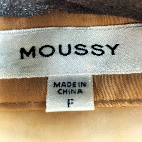 マウジー moussy TIED SLEEVE SEE-THROUGH シャツ レディース FREE