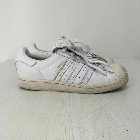アディダス adidas SUPERSTAR FR フリンジ ローカットスニーカー レディース JPN:23.5
