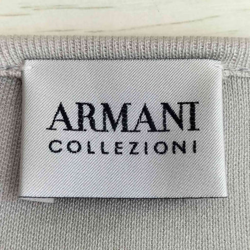 アルマーニコレツィオーニ ARMANI COLLEZIONI シルクコットン Tシャツ メンズ 42