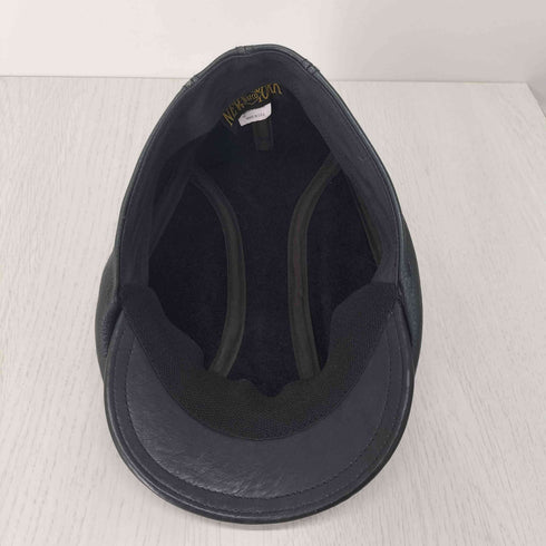 ニューヨークハット NEWYORK HAT&CAP CO. 本革 レザーハンチング メンズ S/M