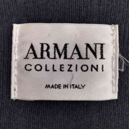 アルマーニコレツィオーニ ARMANI COLLEZIONI イタリア製 コットン リブTシャツ メンズ
