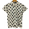 トリココムデギャルソン tricot COMME des GARCONS ドット 丸襟 半袖シャツ カットソー地 レディース