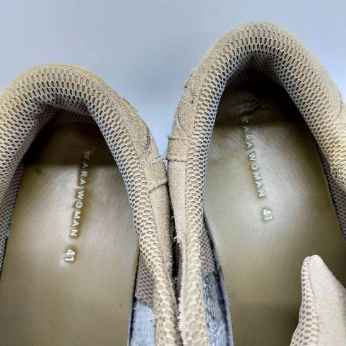 ザラ ZARA スウェード ダッド スニーカー レディース EUR:41