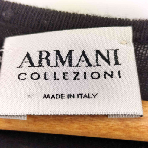 アルマーニコレツィオーニ ARMANI COLLEZIONI イタリア製 ニット Tシャツ メンズ