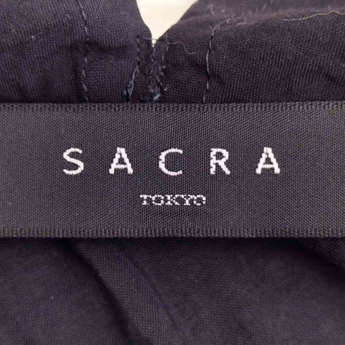 サクラ SACRA ボウタイ ノースリーブ ブラウス レディース JPN:38