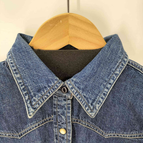 ギャップ Gap 90S L/S デニムウエスタンシャツ レディース import:XS