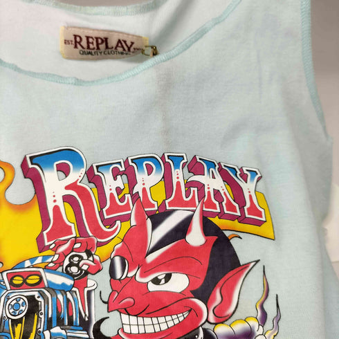 リプレイ REPLAY フロントキャラクタープリントキャミソール レディース import:S