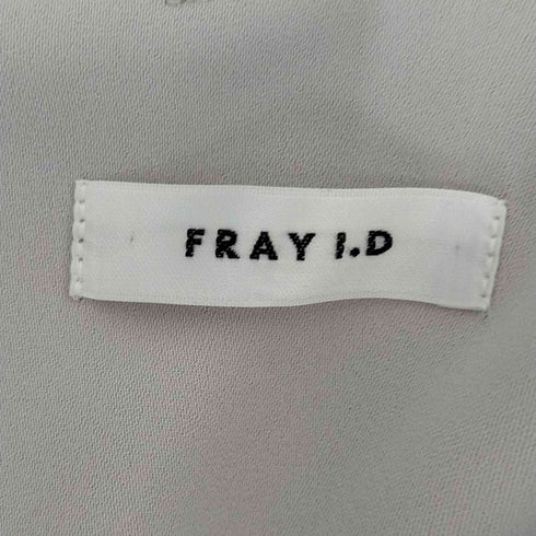 フレイアイディー FRAY I.D フロントフリルフレアワンピース レディース 0