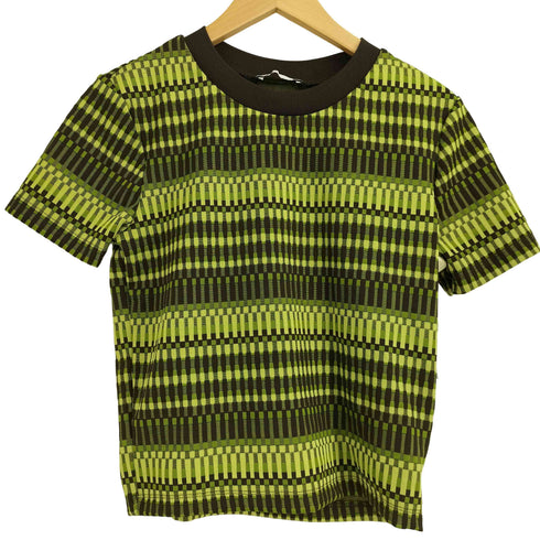 ザラ ZARA JACQUARD T-SHIRT レディース USA M