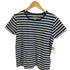ポロラルフローレン POLO RALPH LAUREN ポニー刺繍 ボーダーカットソー レディース M