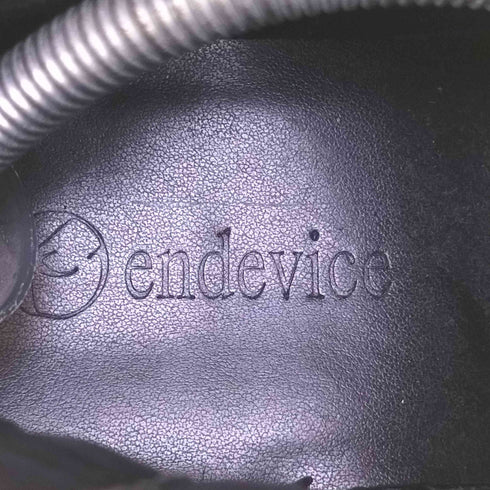 エンデヴァイス endevice レザー ヒールブーツ メンズ 44