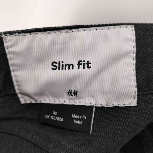 エイチアンドエム H&M ベルト付きカットオフデニムハーフパンツ メンズ US:32-33