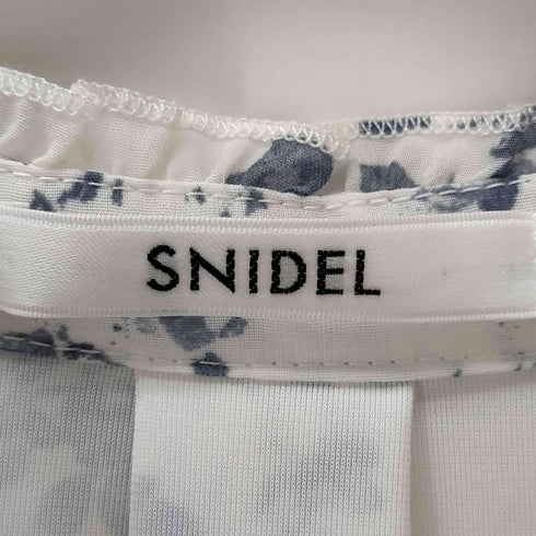 スナイデル snidel Sustainaプリーツプリントワンピース レディース 00