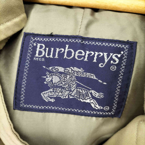 バーバリーズ BURBERRYS 80-90s 裏地ノバチェック ライナー付きステンカラーコート メンズ