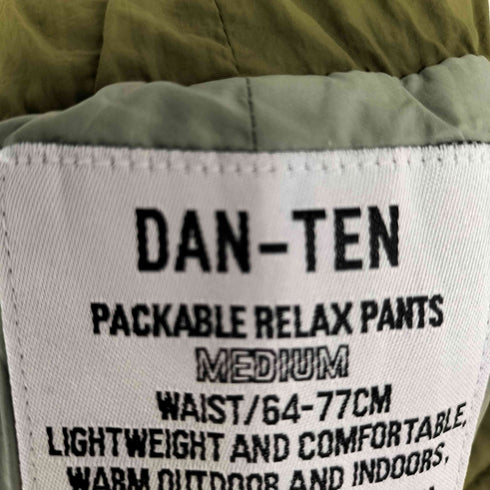 DAN-TEN PACKABLE RELAX PANTS パッカブル リラックス パンツ レディース JPN:M