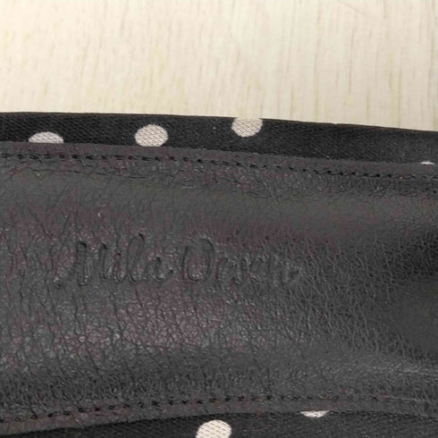 ミラオーウェン Mila Owen ドットスクエアミュール レディース 23.5cm