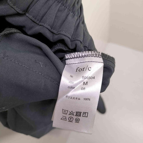 for/c 速乾イージータックストレートパンツ レディース JPN:M