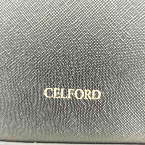 セルフォード CELFORD パールトリミングキャンバスコンビバッグ レディース