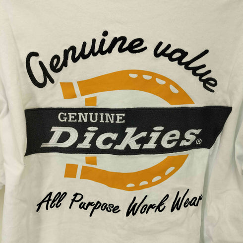 ジェニュインディッキーズ GENUINE Dickies ロゴ刺繍 クルーネック S/S Tシャツ メンズ import:M