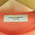 エキプモンフェム EQUIPMENT FEMME 片ポケ ギャザー S/S シルクシャツ レディース JPN:S