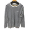 ミスタージェントルマン MR.GENTLEMAN L/S クルーネックボーダーTシャツ メンズ import:XL