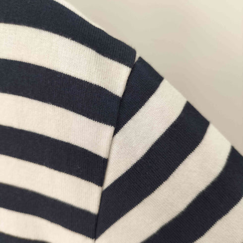 ミスタージェントルマン MR.GENTLEMAN L/S クルーネックボーダーTシャツ メンズ import:XL