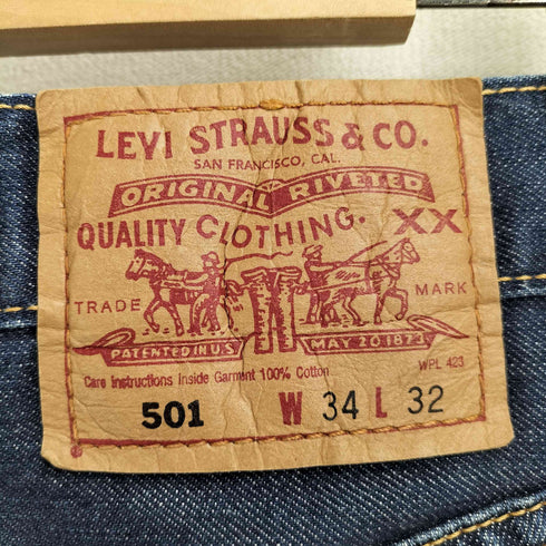 リーバイス Levis 2002年 8月製 フィリピン製 ボタン裏359 501 メンズ W32 L32