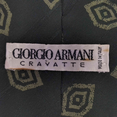 ジョルジオアルマーニ Giorgio Armani シルク100ネクタイ メンズ