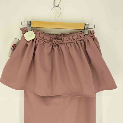 シュガースプーン SUGAR SPOON 24SS 3way ペプラム スカート レディース F