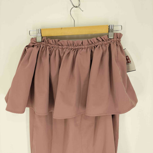 シュガースプーン SUGAR SPOON 24SS 3way ペプラム スカート レディース F
