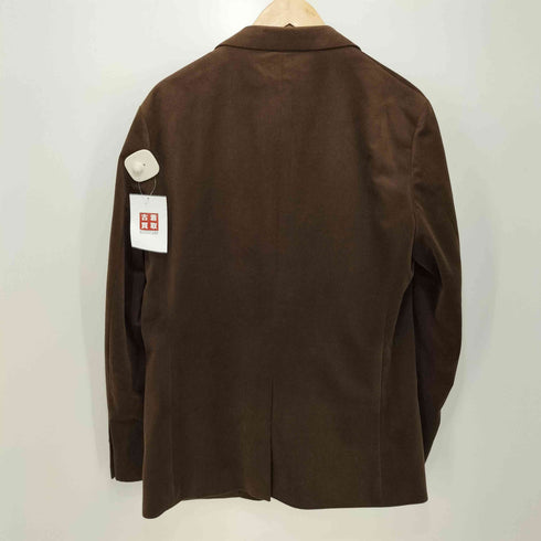 ジョセフアボード JOSEPH ABBOUD ベロア調 2B シングルテーラードジャケット メンズ JPN:L
