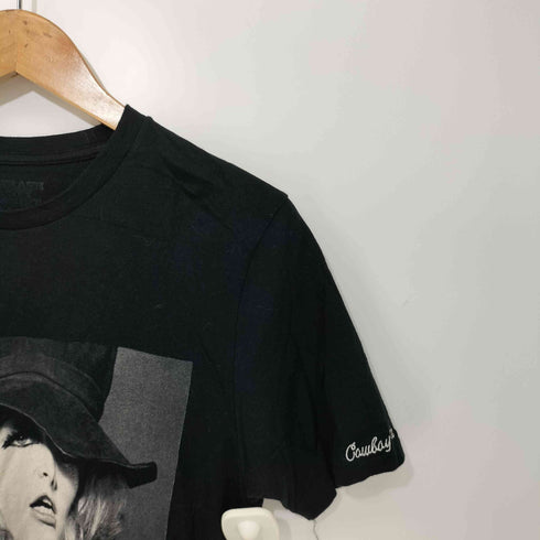 フォトプリント クルーネック半袖Tシャツ メンズ S