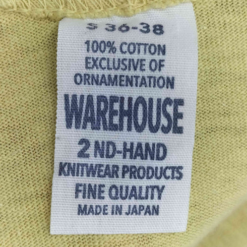 ウエアハウス WAREHOUSE フロントプリント S/S Tシャツ メンズ import:S