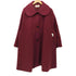 メルロー merlot 23AW Aライン丸襟コート レディース F