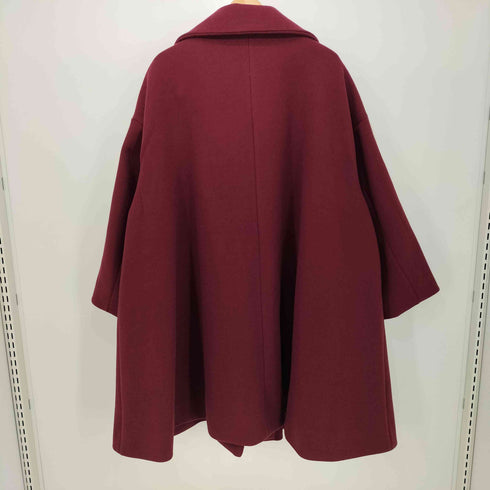 メルロー merlot 23AW Aライン丸襟コート レディース F