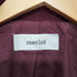 メルロー merlot 23AW Aライン丸襟コート レディース F