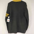 ヒューストン HOUSTON バイカラー レタード カーディガン メンズ import:M