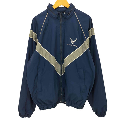 ユーエスアーミー U.S. ARMY 00S AIR FORCE PTU トレーニング ナイロン ジャケット 04年製 メンズ XLARGE-LONG