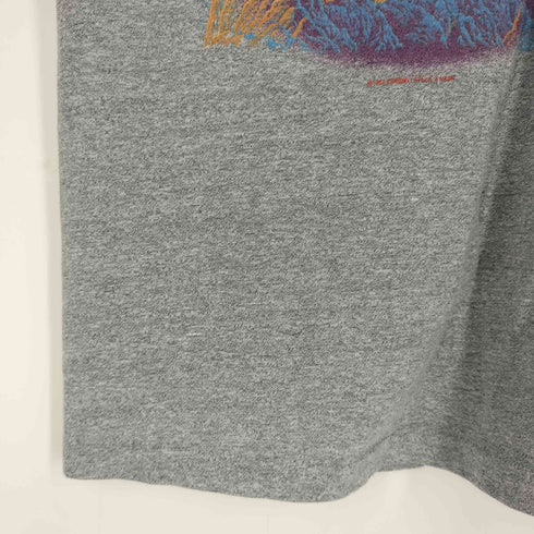 80s ©1982 裾シングル バンドプリント Tシャツ バンT レディース