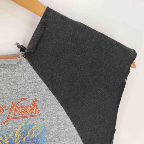 80s ©1982 裾シングル バンドプリント Tシャツ バンT レディース